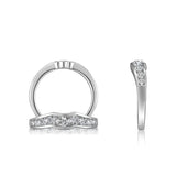 14K W/G .16 CT TW RD DB-GH/SI2