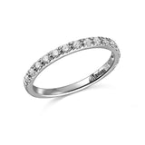 14K W/G .35 TW DIA BAND-GH/SI2