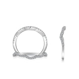 14K W/G .17 CT TW DIA BAND-GH/SI2
