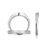 PROGRAM-14K W/G HP .14CT TW DIA BAND-GH/SI2****