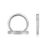 14K W/G .40TW PC DIA BAND-GH/SI2****