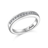14K W/G .40TW DIA PC BAND-GH/SI2****