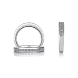 14K W/G .40TW DIA PC BAND-GH/SI2****