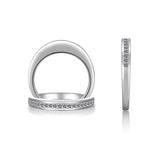 14K W/G .34 TW DIA BAND-GH/SI2