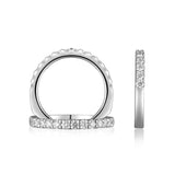 14K W/G .40TW DIA BAND - GH/SI2**19