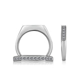 14K W/G .48CT TW PC DIA BD-GH/SI2**19
