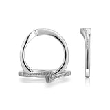 14K W/G .09 CT TW DIA BD-GH/SI2**19
