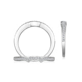 14K WG .12CT TW DB RD GH/SI2**19