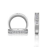 14K WG 1 CT TW RD BD-GH/SI2**19