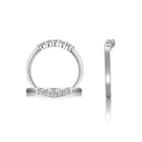 14K W/G 5 RD DIA BD 1/3CT -GH/SI2**19