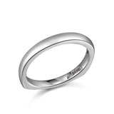 14K W/G BAND-NO DIAS-EURO SHANK**19