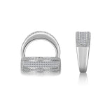 14K W/G PC IVIS SET DIA  BAND-GH/SI2**19