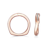 14K ROSE GOLD .19TW DIA BD-GH/SI2****