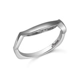 14K W/G .05TW DIA BAND****