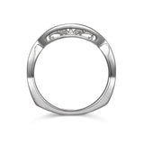 14K W/G .05TW DIA BAND****