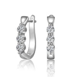 14K W/G 3/4CT TW DIA EAR-GH/SI2****