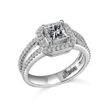 14K W/G .42 SEMI ENG RING RG-GH/SI2****