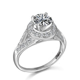14K W/G .50 SEMI ENG RG-GH/SI2****