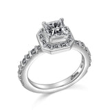 14K W/G 1.16CT SEMI ENG RG-GH/SI2***