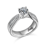 14K W/G  SEMI .51 ENG RG-GH/SI2****