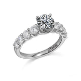 14K WG 1.07 CT SEMI ENG RG-GH/SI2
