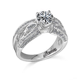 14K W/G .66CT SEMI ENG RG-GH/SI2****