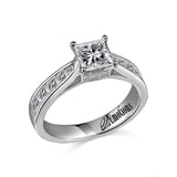 14K W/G .95CT SEMI ENG RG -GH/SI2****