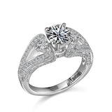 14K W/G .94CT SEMI ENG RG-GH/SI2****