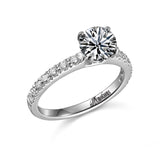 14K W/G .35CT SEMI ENG RG -GH/SI2