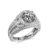 14K W/G 1CT SEMI ENG RG-GH/SI2****