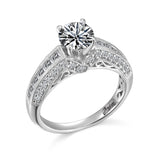 14K W/G 1CT SEMI ENG RG-GH/SI2****