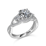 14K W/G .68CT SEMI ENG RG-GH/SI2