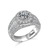 14K W/G 1.56 SEMI ENG RG-GH/SI2 TO HOLD 1 CT RD CTR**