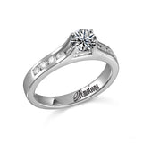 14K W/G .32 CT TW RD SEMI ENG RG-GH/SI2****
