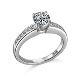 14K W/G .36 CT TW SEMI QD ENG RG-GH/SI2****