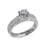 14K W/G .90 SEMI PC ENG RG-GH/SI2****