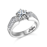 14K W/G .68CT SEMI INVISIBLE SET ENG RG-GH/SI2****