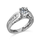 14K W/G SEMI .32 CT TW ENG RG-GH/SI2****