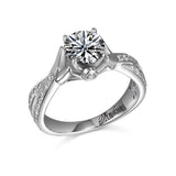 14K W/G .40 CT TW SEMI ENG RG-GH/SI2****