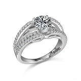 14K W/G .45 CT TW SEMI ENG RG-GH/SI2****