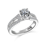 14K W/G .40 CT TW SEMI ENG RG (INFINITY)-GH/SI2****