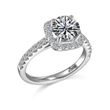 14K W/G CU HALO  .52CT SEMI ENG RG FOR 3/4 RD CTR-GH/SI2