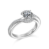 14K W/G .24CT SEMI ENG RG-GH/SI2****