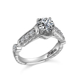 14K W/G .28 CT TW SEMI ENG RG-GH/SI2****