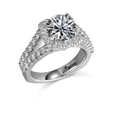 14K W/G  .99CT TW SEMI ENG RG -GH/SI2****