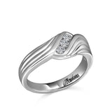 GTS RING-14K W/G .26TW DIA BAND-GH-SI2****