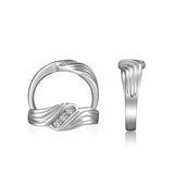 GTS RING-14K W/G .26TW DIA BAND-GH-SI2****