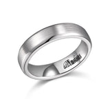 GTS RING - 14K W/G 6MM COMFORT FIT BAND***