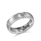 GTS RING-14K W/G .17TW PC DIA BAND-GH/SI2****