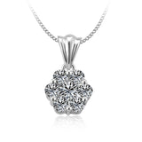14K W/G 3/4 CT TW DIA PEND*